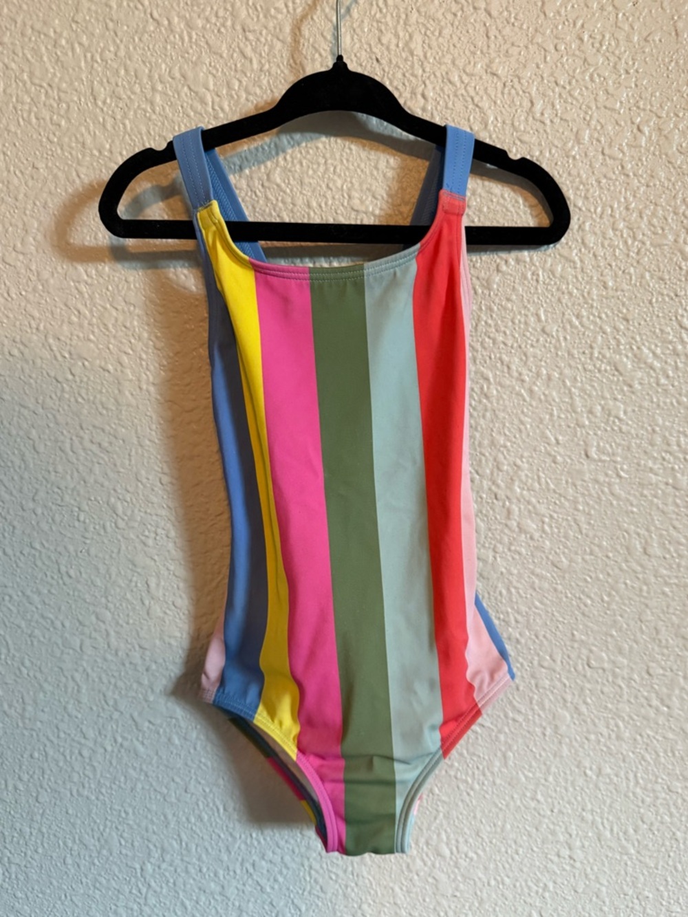 Mini Boden stripe bathing suit